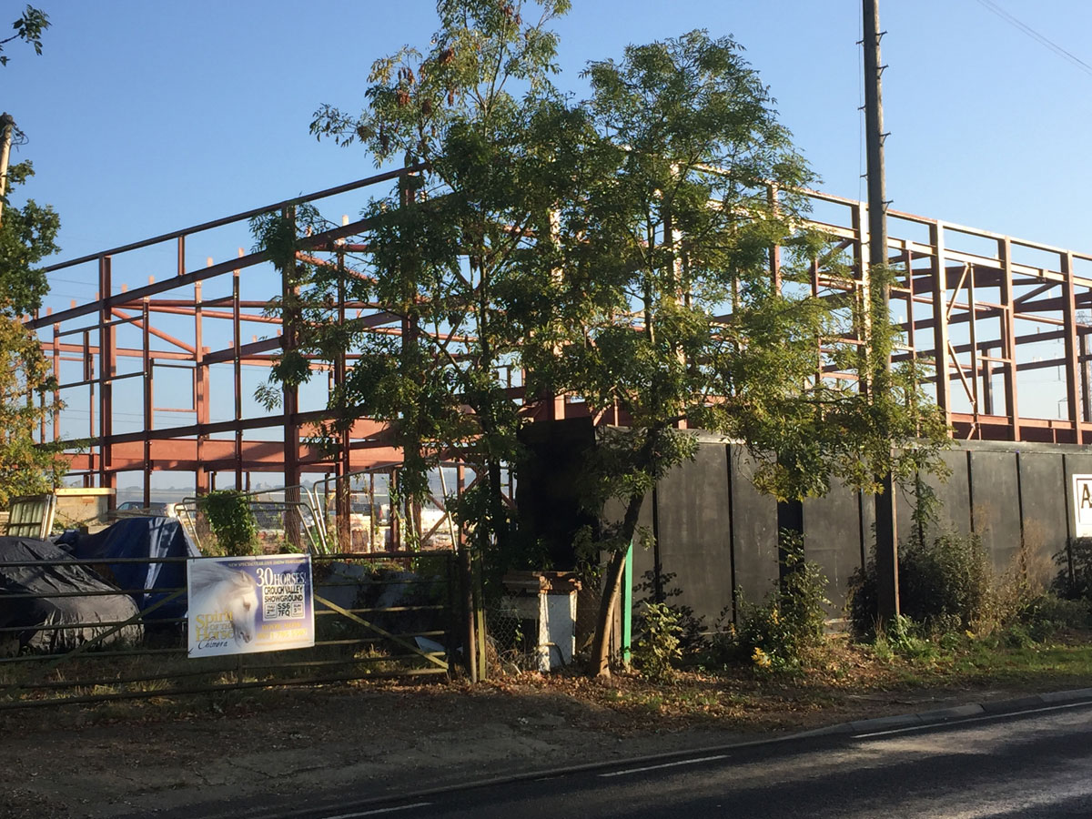 Sainsbury's site south woodham building framework