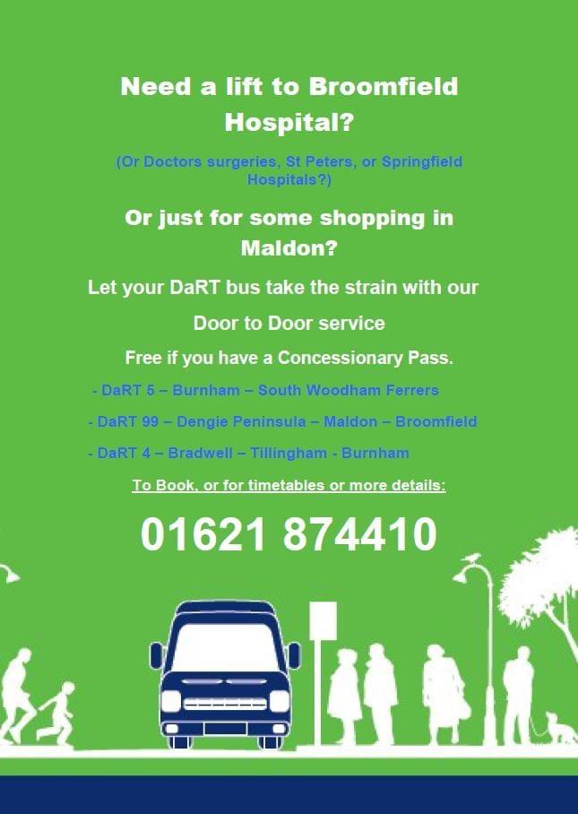 Hospital Bus Service South Woosham