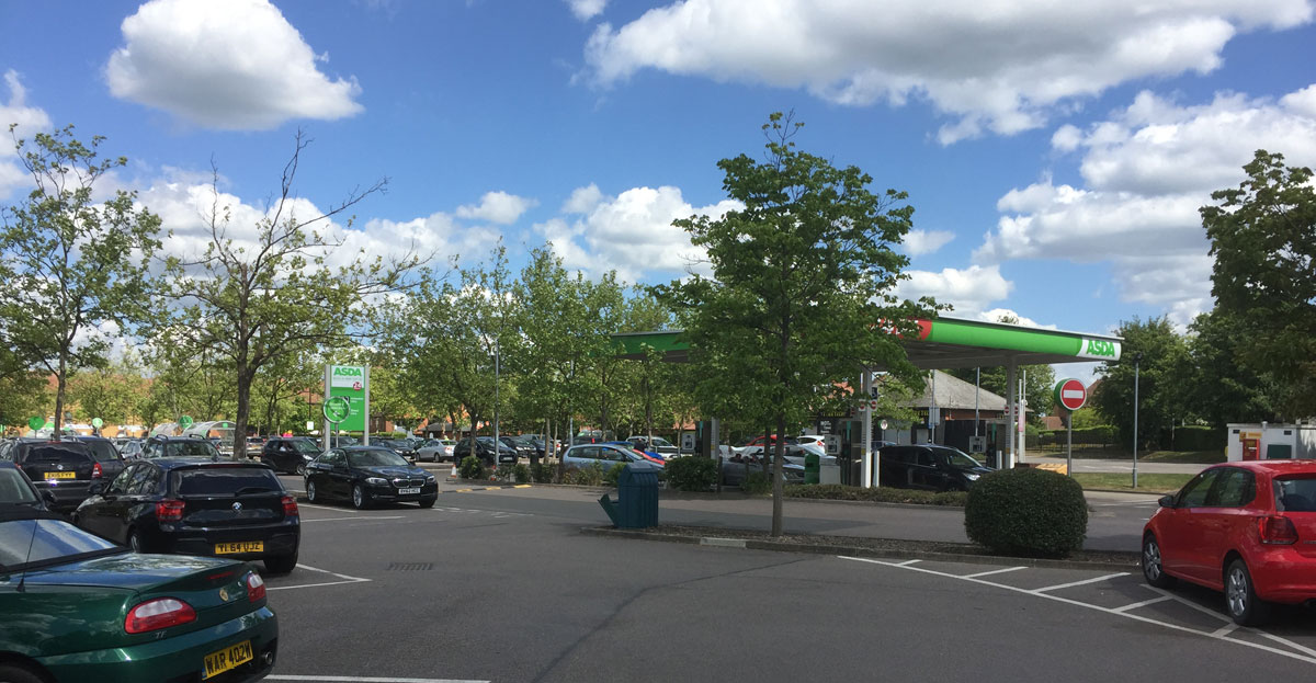 Asda 24 hour filling station south woodham ferrers