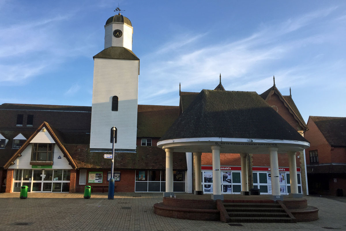 Bandstand in Queen Elizabth square South Woodham Ferrers