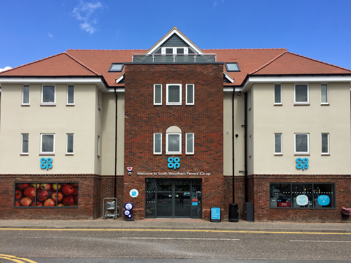 Co-operative supermarket Barons Road South Woodham Ferrers