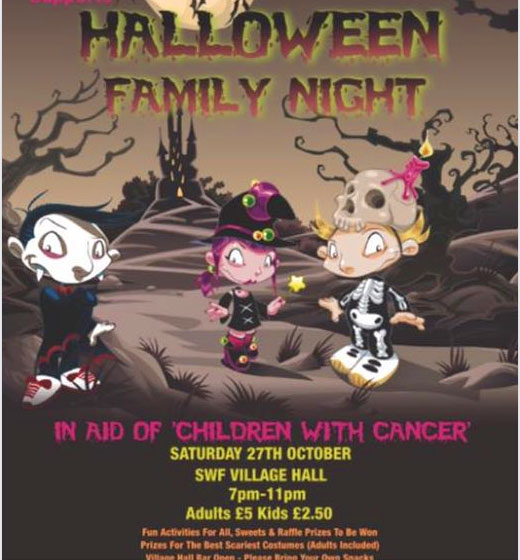 Halloween family night at South woodham Ferrers Villahe Hall