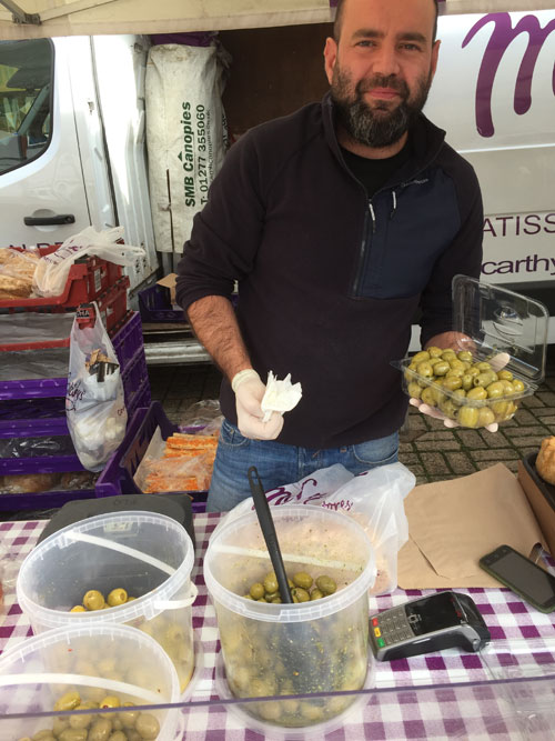 olive seller south woodham farmer's market