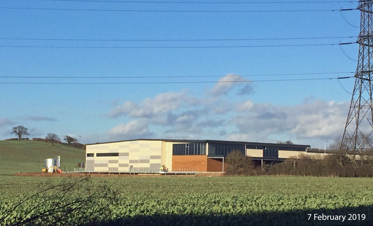 Sainsbury's supermarket February 2019 south Woodham Ferrers